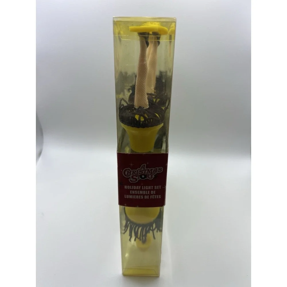 A Christmas Story Kurt Adler UL 10-Light Fishnet Lady Legs String Light Set